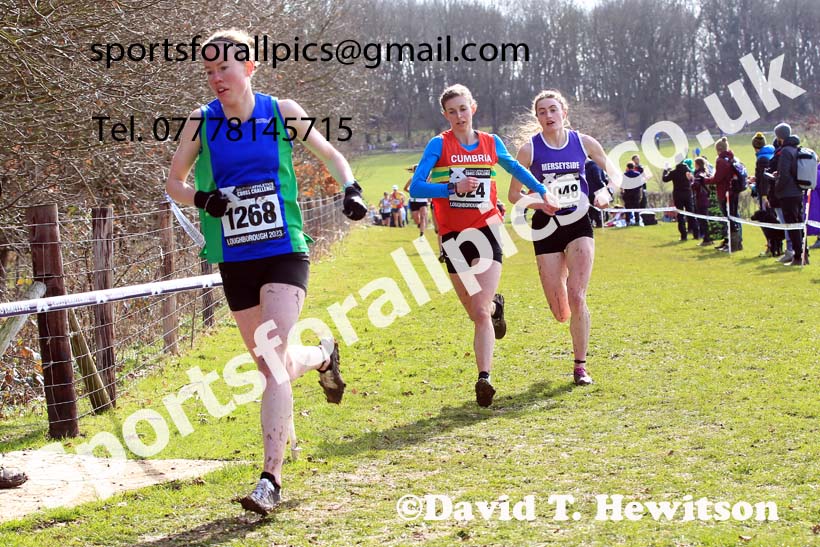 Senior Womens 2023 UK CAU Inter Counties Cross Country Champs, Prestwold Hall, Loughborough. Photo: David T. Hewitson/Sports for All Pics